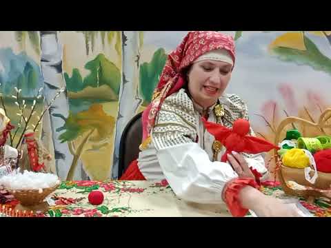 Видео: Изготовление сувенира «Кукла Пасха» 2