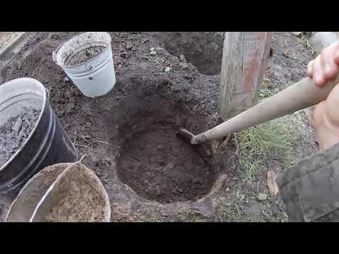 Видео: Посадочные ямы для винного винограда!!!