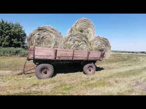 Видео: Погрузка тюков.