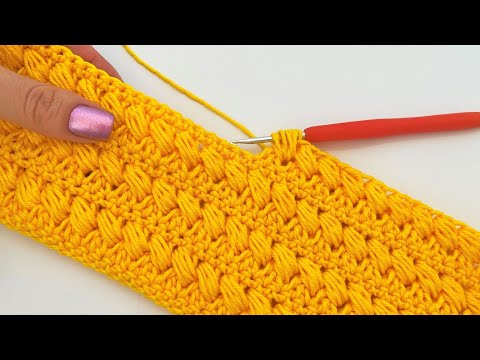Видео: Красивый двухцветный узор крючком! Вязание крючком для начинающих!