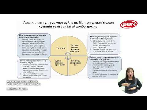 Видео: 2020/03/30 ЕБС-ийн 10-р ангийн хичээл: НИЙГЭМ - "Ардчиллын үнэт зүйлс ба Монгол улсын үндсэн хууль"