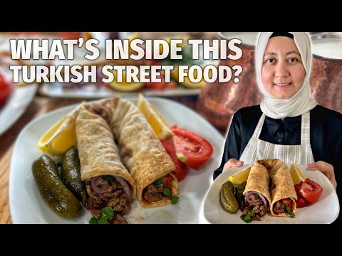 Видео: Тантуни-роллы из Турции 🇹🇷 | Говядина и лаваш в стиле уличной еды с айраном