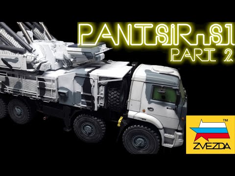 Видео: Покраска модели ПАНЦИРЬ-С1 "ZVEZDA" 1/35 Paint of the PANTSIR-S1 model
