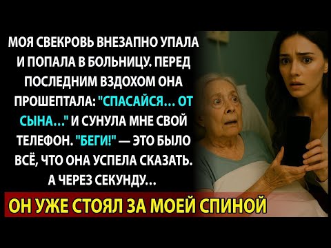 Видео: Свекровь спасала меня от СОБСТВЕННОГО СЫНА... И это стоило ей жизни 