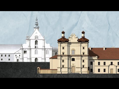 Видео: Руины монастыря бернардинок в Бресте