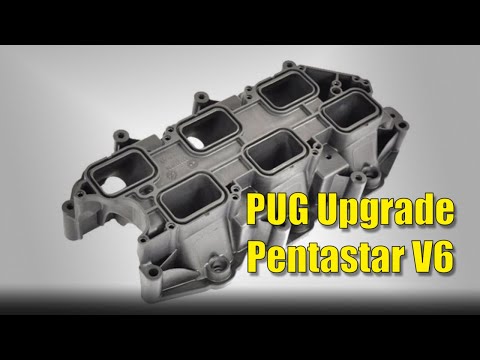 Видео: Pentastar V6 | Модернизация PUG | Нижний впускной коллектор