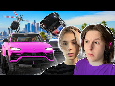 Видео: 🚔 ПОГОНЯ за ЮТУБЕРОМ! KATSU BABETAPE и МАСТРУМ против ПОЛИЦИИ!