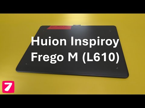 Видео: Заметки о Huion Frego M (L610)