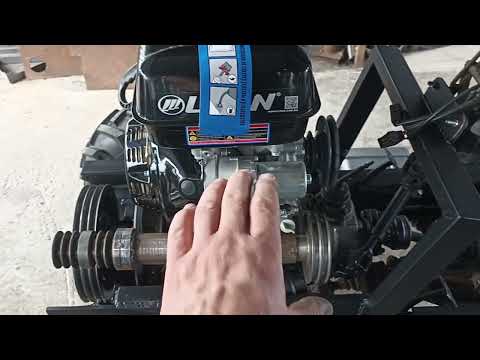 Видео: Мини трактор без цепей!