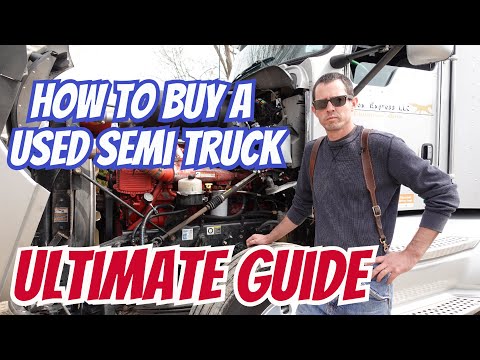 Видео: Как купить подержанный полуприцеп (полное руководство) | Что следует учесть перед покупкой первог...