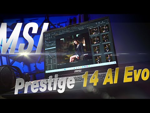 Видео: Обзор MSI Prestige 14 AI Evo. Искусственный интеллект в новом дизайне