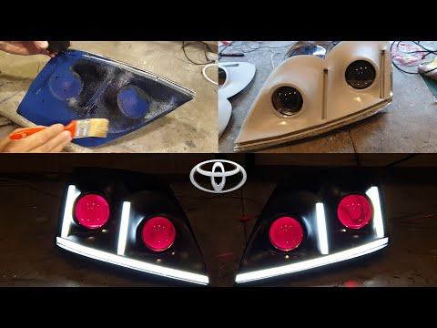 Видео: Как это сделано Toyota Corolla Bi-Xenon Led Design