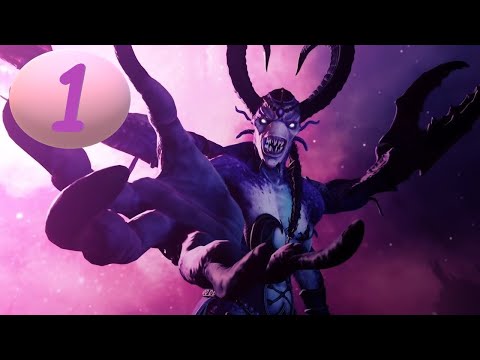 Видео: Total War: Warhammer 3. # 1. Н'Кари. Легенда.