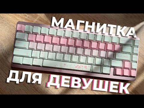 Видео: РОЗОВАЯ МАГНИТНАЯ КЛАВИАТУРА, о которой мечтают ПАРНИ ❘ Varmilo Muse65 HE