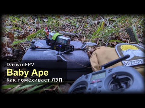 Видео: DarwinFPV BabyApe. Кульбиты у линии.