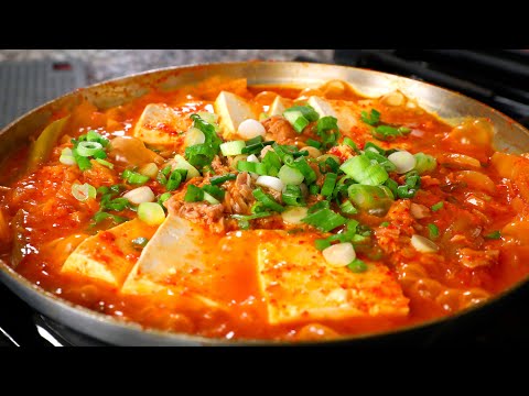 Видео: Кимчи тушеное с тунцом