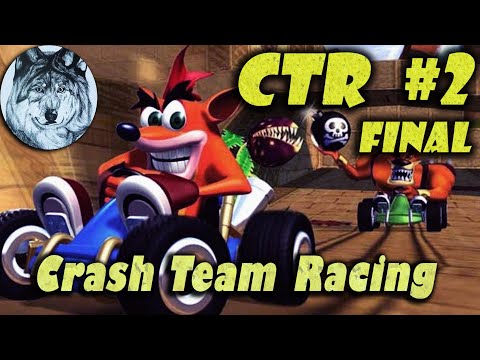 Видео: Crash Team Racing (PS1). 100%. Pura. Part 2/2. ФИНАЛ. Игры 90-х. Longplay.