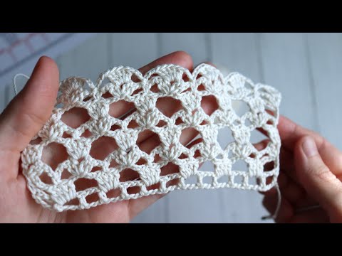 Видео: Не ожидала, что этот ажурный узор получится таким красивым. Показываю, как связать такой