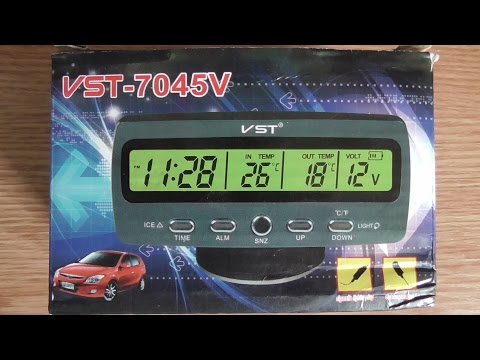 Видео: Настройка часов VST-7045V.