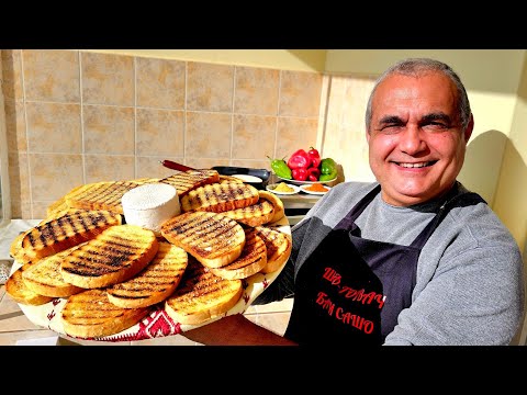Видео: Препечени филийки с масло и свинска мас! Вкусна закуска от нашето детство!