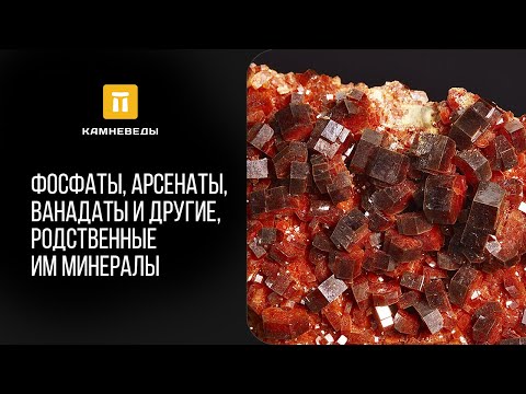 Видео: Фосфаты, арсенаты, ванадаты и другие, родственные им минералы