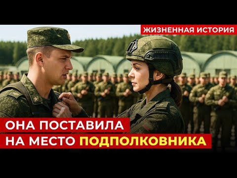 Видео: Когда ГЕНЕРАЛ - женщина. Как железная леди поставила на место наглого ПОДПОЛКОВНИКА