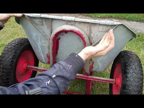 Видео: Как усилить садовую тачку