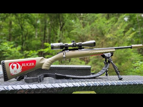 Видео: Ruger American, упавший с грузовика...