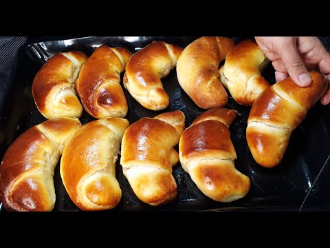 Видео: Фирменные Воздушные Булочки Рогалики к чаю Любимая  Выпечка | Tasty Pastries Recipe for tea