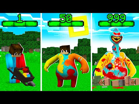 Видео: 🇺🇦 Я СТАЮ ПЛАСТИЛІНОВИМ ДОУІ З КОЖНИМ РІВНЕМ У МАЙНКРАФТ! БАКІ DOEY THE DOUGHMAN MINECRAFT