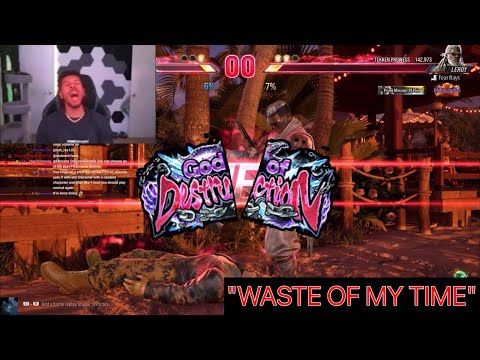Видео: LowTierGod НАКОНЕЦ-ТО отказывается от рейтингового испытания Tekken