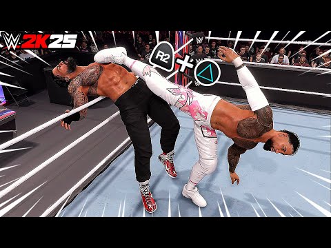 Видео: WWE 2K25 — все финишеры Королевской битвы!