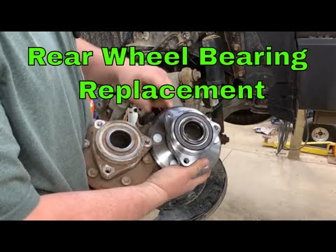 Видео: Замена заднего ступичного подшипника GMC Acadia Chevy Traverse Buick Enclave