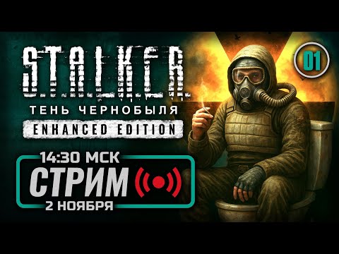 Видео: ⚠️ГРУЗОВИК ПЛАТИНЫ — S.T.A.L.K.E.R.: Тень Чернобыля Enhanced / СТРИМ 02.11.2025 [ЭФИР]