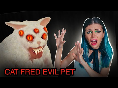 Видео: КОТ ФРЕД из Ада Стал БЕЛЫМ КОТОМ ► Cat Fred Evil Pet - Horrorgame #3