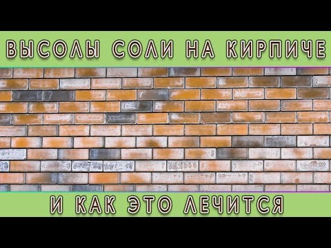 Видео: СОЛИ НА КИРПИЧЕ