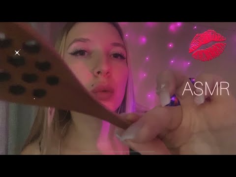 Видео: АСМР липкие звуки рук и рта для тебя / трубочка, ложечка, кисточки с визуалками 💕 вроде быстрый 🤔