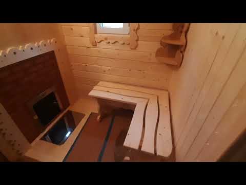 Видео: Стандартная банька  6х2.3м