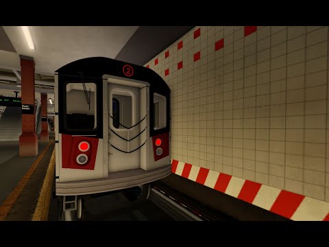 Видео: Поездка на Нью-Йорском метрополитене на ветке №2 Rector Street - Rose Street | 4K