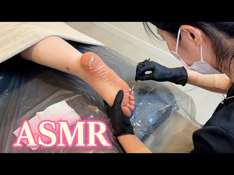Видео: ASMR｜Уход за мозолями на ногах😗✨Я родилась заново с мягкими детскими ножками!