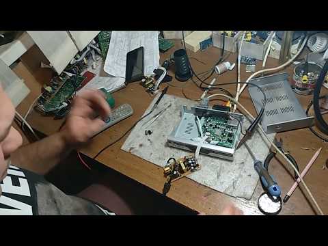 Видео: Интересная неисправность Globo 4100 "кубики" на изображении