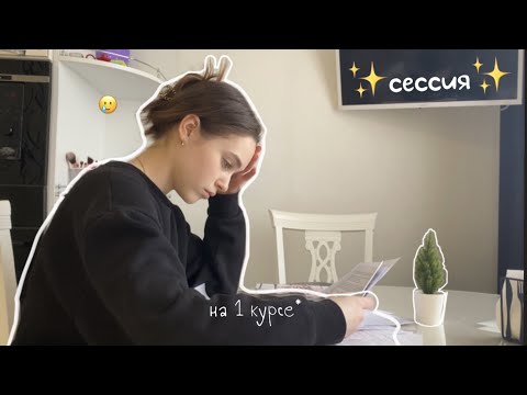 Видео: моя СЕССИЯ в 22 минутах 😶📖  *1 курс*