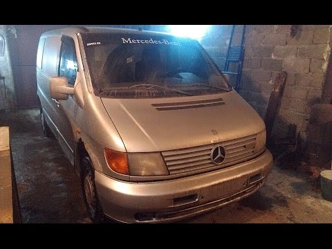 Видео: Восстановление Mercedes Vito. Разборка. Осмотр состояния.