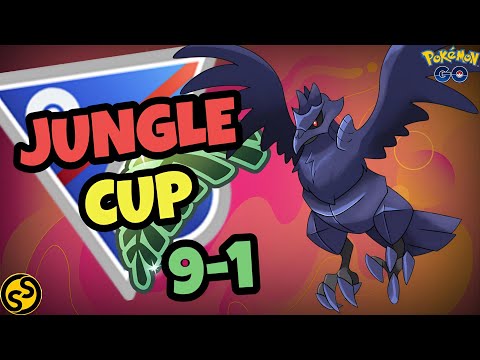 Видео: БЕЗУМНЫЕ 9-1! Корвинайт уничтожает мету Кубка джунглей в Pokemon Go Battle League