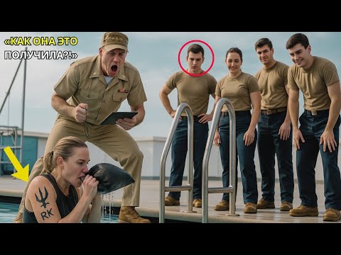 Видео: Они смеялись над её подготовкой у морских котиков — пока адмирал не вручил ей медаль прямо на месте