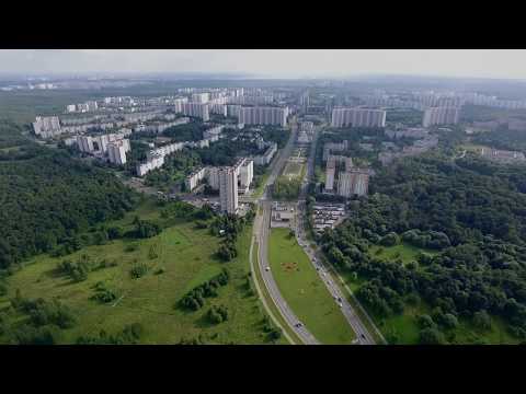 Видео: Усадьба "Узкое" в Ясенево. Пролёт над парком.