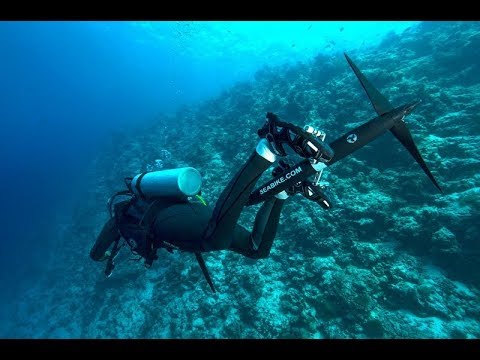 Видео: Подводный велосипед Seabike сибайк для дайвинга и сноркелинга