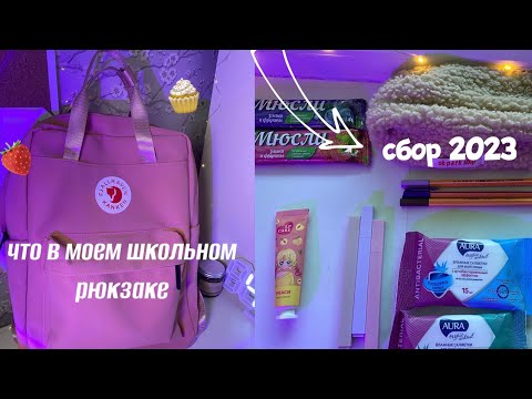 Видео: СОБИРАЮ ПЕНАЛ И РЮКЗАК В ШКОЛУ/ что в моем рюкзаке/ back to school/ сбор