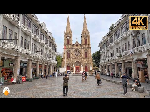 Видео: Гуанчжоу, Гуандун🇨🇳 Настоящая атмосфера в старом городе Гуанчжоу (4K HDR)