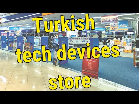 Видео: Турецкий магазин бытовой техники и гаджетов (Turkish tech devices store)